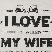 I Love My Wife Tote